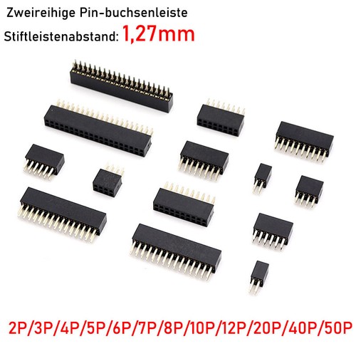 Abstand 27mm zweireihig - abstand, 1,27mm