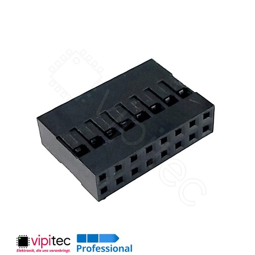 2x8 gehäuse polig - 2x8, 16-polig