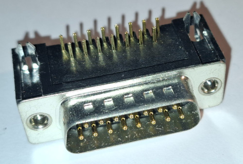 Sub stecker polig 90 - polig, 90°