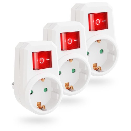 Greate schaltbare steckdose - 3x,