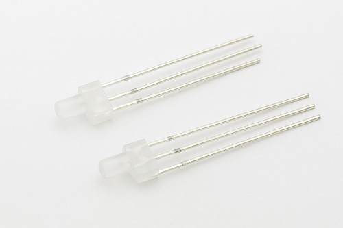 Led zweifarbig 2mm polig - zweifarbig,